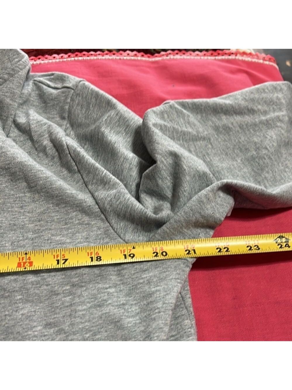 DISNEY PARKS Minnie Mouse zip hoodie. Great with gingham accents. XXL - Picture 5 of 8